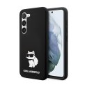 Karl Lagerfeld Silicone Choupette - Etui Samsung Galaxy S24+ (czarny)