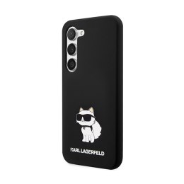 Karl Lagerfeld Silicone Choupette - Etui Samsung Galaxy S24+ (czarny)