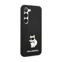 Karl Lagerfeld Silicone Choupette - Etui Samsung Galaxy S24+ (czarny)