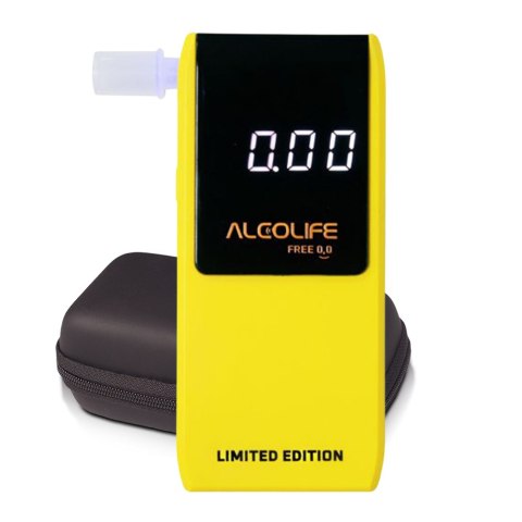 Alkomat ALCOLIFE Free - żółty