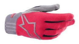 Rękawiczki męskie ALPINESTARS A-DURA GLOVES, red fluo roz. L (NEW)