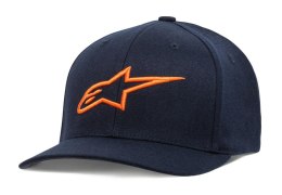 Czapka z daszkiem ALPINESTARS AGELESS CURVE HAT, Navy Orange - roz. S/M (NEW)