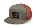 Czapka z daszkiem ALPINESTARS SUSSED TRUCKER HAT, Military/Orange - roz. One Size (NEW)