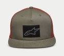 Czapka z daszkiem ALPINESTARS SUSSED TRUCKER HAT, Military/Orange - roz. One Size (NEW)