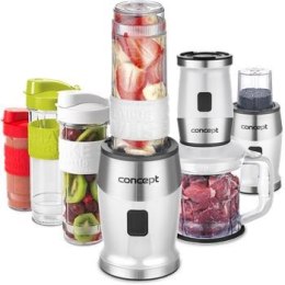 Blender kielichowy Smoothie + chopper + młynek 700 W butelki 2 x 570 ml + 400 ml SM3391