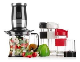 Blender kielichowy Smoothie + chopper + młynek 700 W butelki 2 x 570 ml + 400 ml SM3390