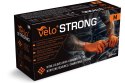 VELO STRONG GRIP pomarańczowe rozm. M /50 szt. Mocne rękawice nitrylowe, robocze z gripem