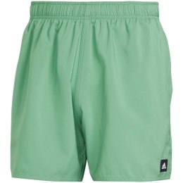 Spodenki kąpielowe męskie adidas Solid CLX Short-Length zielone IR6222