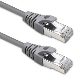 Qoltec Kabel Patchcord FTP | CAT5e | 2 x RJ-45 | 2m | High speed | Gold | Ekranowany