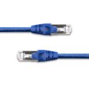 Qoltec Kabel Patchcord FTP | CAT6 | 2 x RJ-45 | 1.5m | High speed | Gold | Ekranowany