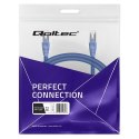 Qoltec Kabel Patchcord FTP | CAT6 | 2 x RJ-45 | 5m | High speed | Gold | Ekranowany