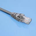 Qoltec Kabel Patchcord UTP | CAT5e | 2 x RJ-45 | 1m | High speed | Gold