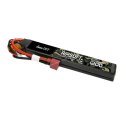 Akumulator Gens Ace 25C 1200mAh 3S1P 11.1V Saddle Airsoft Gun Lipo z konektorem T Plug