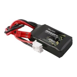 Akumulator Gens ace 250mAh 7.4V 35C 2S1P Airsoft Gun Lipo z konektorem JST-SYP Plug