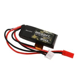 Akumulator Gens ace 25C 3000mAh 2S2P 7.4V Saddle Airsoft Gun Lipo z konektorem Mini Deans(T) Plug