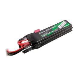 Akumulator Gens ace 25C 800mAh 3S1P 11.1V NUNCHUCK 3X Airsoft Gun Lipo z konektorem Deans(T) Plug