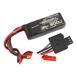 Akumulator Gens ace G-Tech 35C 300mAh 2S1P 7.4V Airsoft Gun Lipo z konektorem JST-SYP Plug