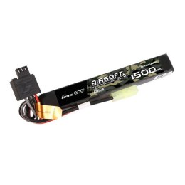 Akumulator Gens ace G-Tech 25C 1500mAh 2S1P 7.4V Airsoft Gun z konektorem mini Tamiya Plug