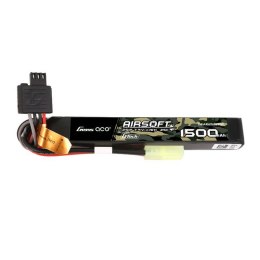 Akumulator Gens ace G-Tech 25C 1500mAh 2S1P 7.4V Airsoft Gun z konektorem mini Tamiya Plug