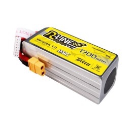 Akumulator Tattu R-Line 22.2V 1700mAh 6S 95C Lipo z konektorem XT60 Plug