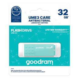 Goodram USB flash disk, USB 3.0, 32GB, UME3, UME3, niebieski, UME3-0320CRR11