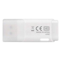 Kioxia USB flash disk, USB 2.0, 64GB, Hayabusa U202, Hayabusa U202, biały, LU202W064GG4