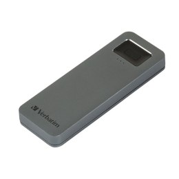 SSD zewnętrzny Verbatim Executive Fingerprint Secure, 53657, 1000GB, szary, szyfrowanie 256-bit AES, 2.5