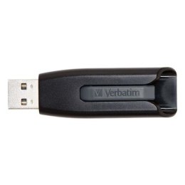 Verbatim USB flash disk, USB 3.0, 64GB, V3, Store N Go, czarny, 49174, USB A, z wysuwanym złączem