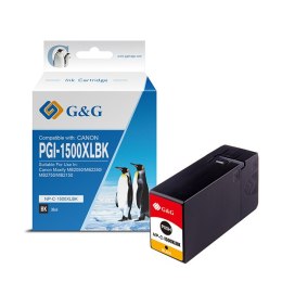 G&G kompatybilny ink / tusz z PGI 1500XL, NP-C-1500XLBK/C, black