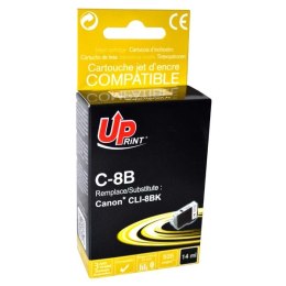 UPrint kompatybilny ink / tusz z CLI8BK, C-8B, black, 14ml, z chipem