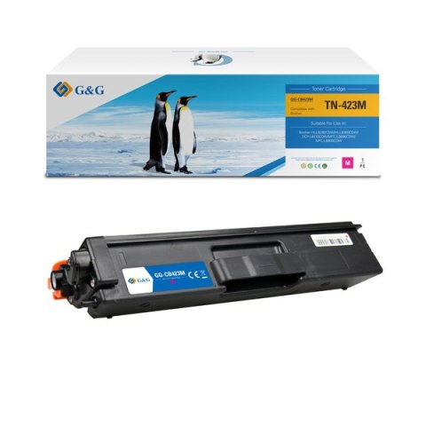 G&G kompatybilny toner z Brother TN423M, NT-CB423M, magenta, 4000s