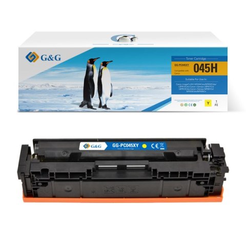 G&G kompatybilny toner z Canon 045HY, NT-PC045XY, yellow, 2200s