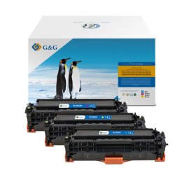 G&G kompatybilny toner z HP CC531A, CE411A, CF381A, Canon CRG118, CRG718, C, NT-PH531UC, HP 304A, cyan, 2800s