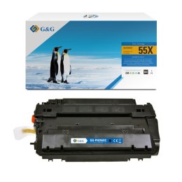 G&G kompatybilny toner z HP CE255X, Canon CRG724, NT-PH255XC, HP 55X, black, 12500s