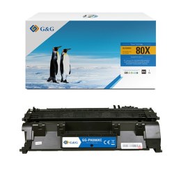 G&G kompatybilny toner z HP CF280X, NT-PH280XC, HP 80X, black, 6900s