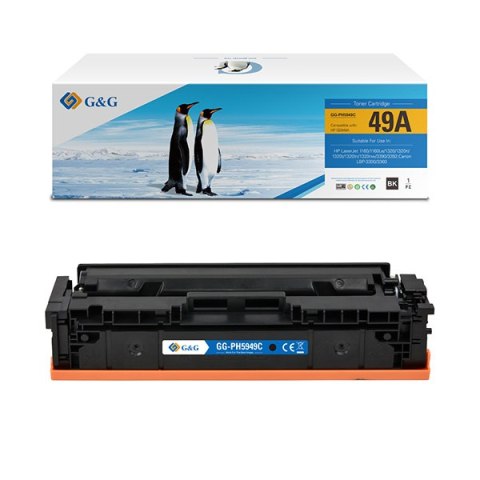 G&G kompatybilny toner z HP Q5949A, NT-PH5949C, HP 49A, black, 2500s