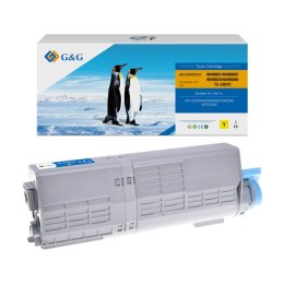 G&G kompatybilny toner z OKI 46490605, NT-COC532XXY, yellow, 6000s