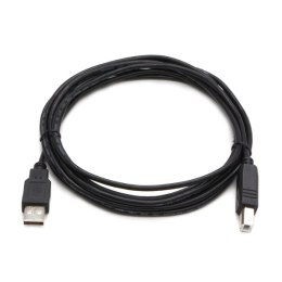 Logo USB kabel (2.0), USB A M - USB B (M), 1.8m, blistr