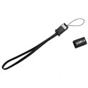 Logo USB kabel (2.0), USB A M - microUSB (M), 0.3m, czarny, EOL