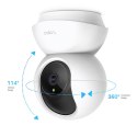 TP-link IP kamera Tapo C200, Full HD, Wifi 2.4 GHz, biała, 360 st, noktowizja, det. ruchu, 2 kierunkowa tran.