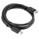 Video Kabel DisplayPort M - DisplayPort M, 3m, czarna