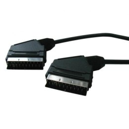 Video Kabel SCART M - SCART M, 5m, czarna, EOL