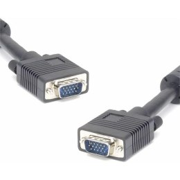 Video Kabel SVGA (D-sub) M - SVGA (D-sub) M, 3m, chroniony, czarny