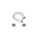 Video Kabel VGA (D-Sub) (M) - VGA (D-Sub) (M), 3m, szary, Logo blistr