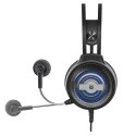 Defender Stellar Pro, Gaming Headset, słuchawki z mikrofonem, przewodowaczarna, 7.1 (virtual), 50 mm przetworniki typ USB