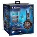 Defender Stellar Pro, Gaming Headset, słuchawki z mikrofonem, przewodowaczarna, 7.1 (virtual), 50 mm przetworniki typ USB