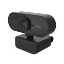 Powerton HD Webkamera PWCAM2, 1080p, USB, czarna, FULL HD, 30 FPS