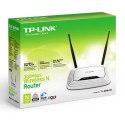 TP-LINK router TL-WR841N 2.4GHz, extender/ wzmacniacz, access point, IPv6, 300Mbps, zewnętrzna anténa, 802.11n, sieć dla gości, 