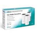 TP-LINK Wifi Mesh kit Deco M4(3-pack) 2.4GHz i 5GHz, access point, IPv6, 1200Mbps, wbudowana anténa, 802.11ac, 3-Pack, ISP