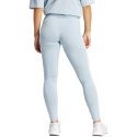 Legginsy damskie adidas Loungewear Essentials 3-Stripes błękitne IR5348